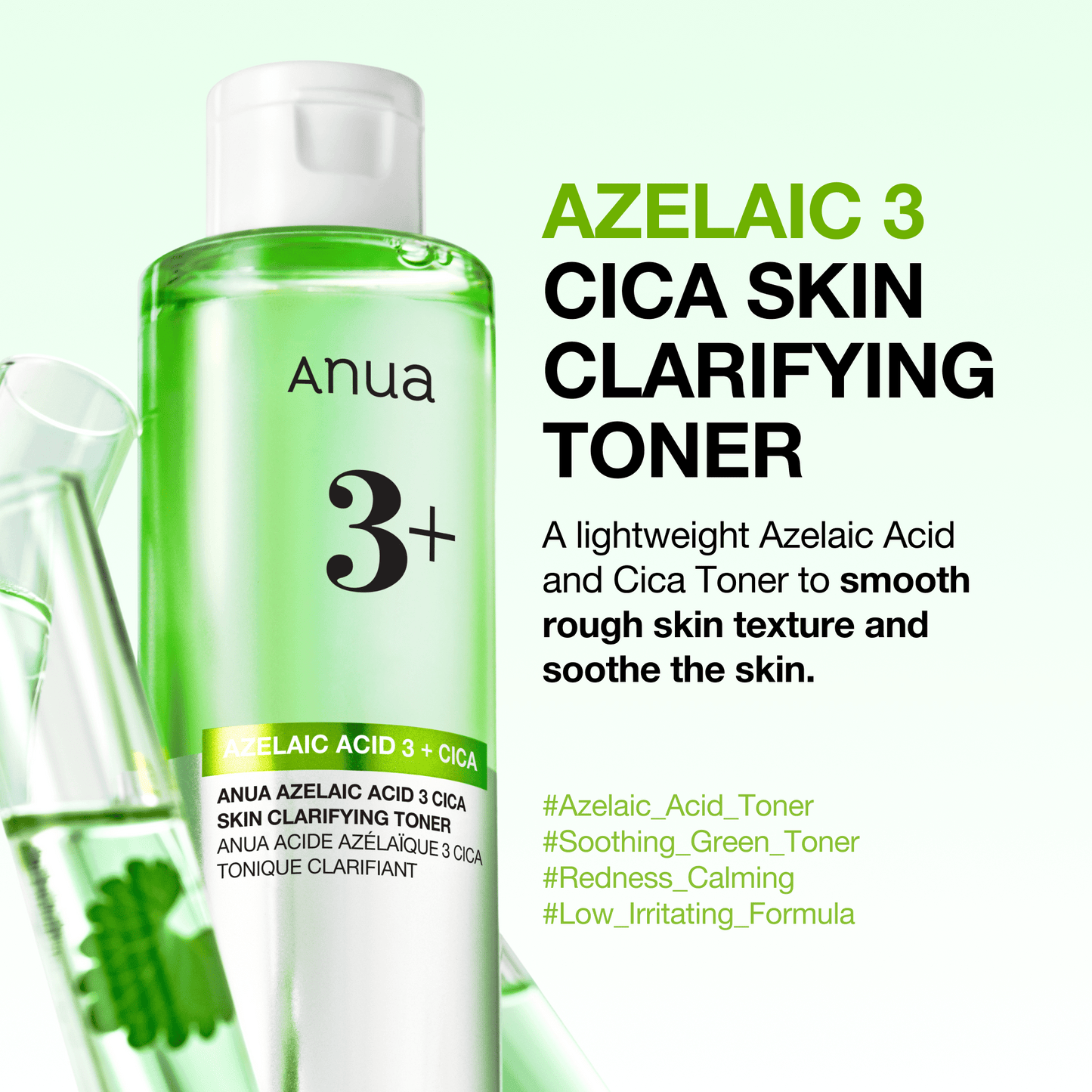 Anua - Azelaic acid 3+ Cica Skin Clarifying Toner -150ml-