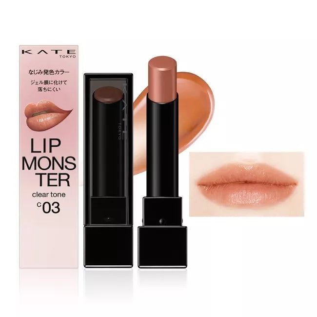 Kate Lip Monster -clear tone c03- Japanese Cosmetics NZ – Japan Kate Lip Monster -clear tone c03- Japanese Cosmetics NZ – Japan