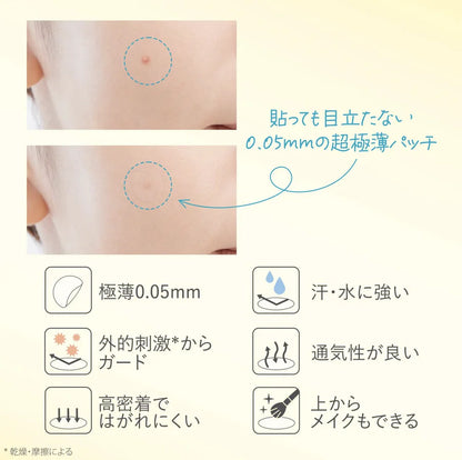 Kose Clear Turn Skin Cover Clear Patch 46pcs