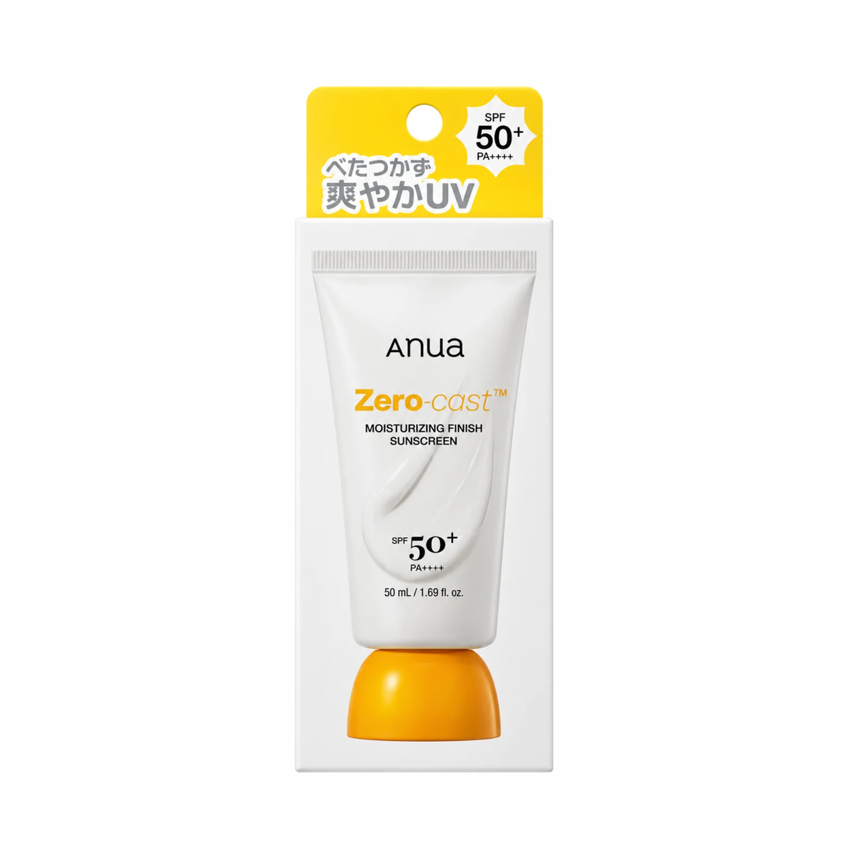 Anua Zero-cast Moisturizing Finish Sunscreen