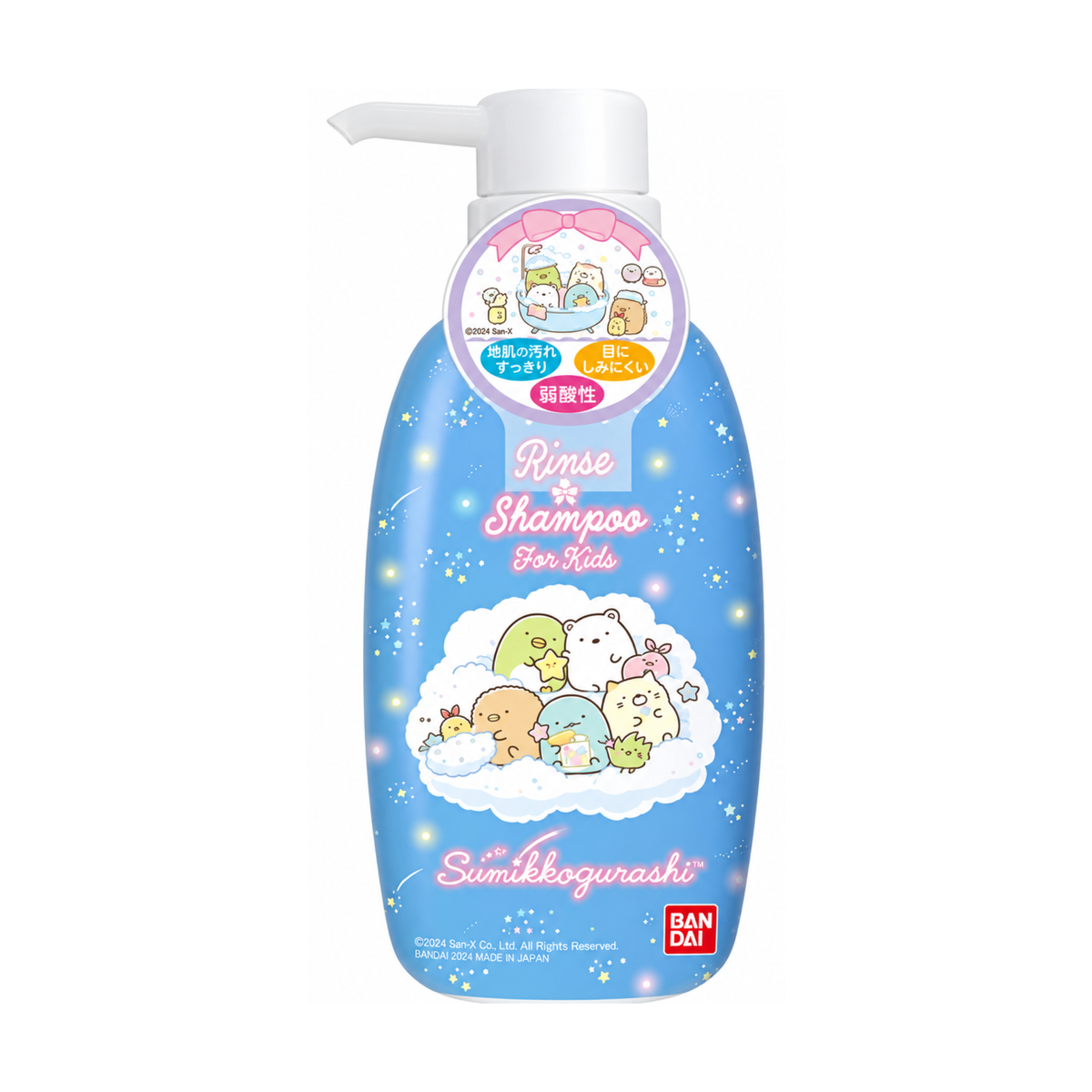BANDAI Sumikko Gurashi Rinse-In Shampoo (Kids)