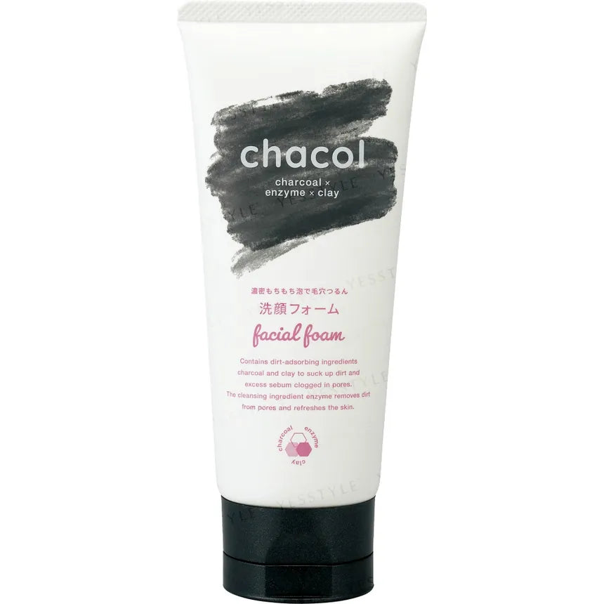 Chacol Charcoal Enzyme Clay Facial Foam - 130g