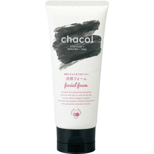Chacol Charcoal Enzyme Clay Facial Foam - 130g