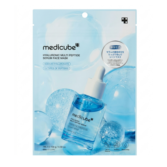 Medicube Hyaluronic Multi Peptide Serum Face Mask (7 Sheets)