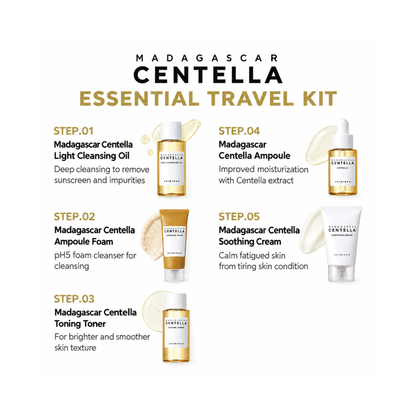 SKIN 1004 Madagascar Centella Travel Kit